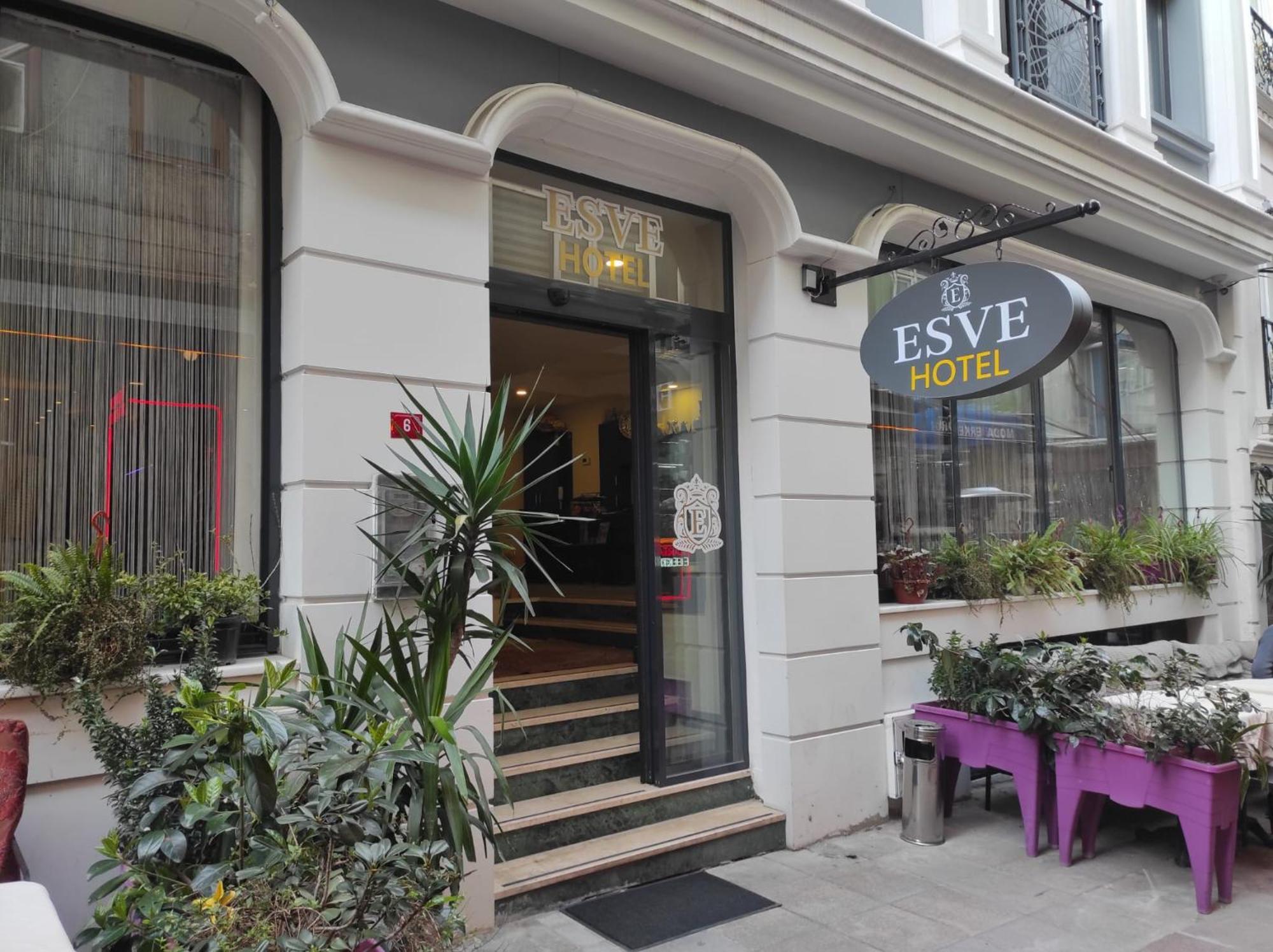 Hotel Esve Istanbul Exterior foto